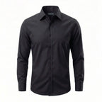 Non-Iron Wrinkle-Resistant Dress Shirt, Memory-Fibre Stretch Fabric — IronlessForm