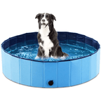 Sammenfoldelig PVC-hundepool til varme sommerdage - Fioriscas