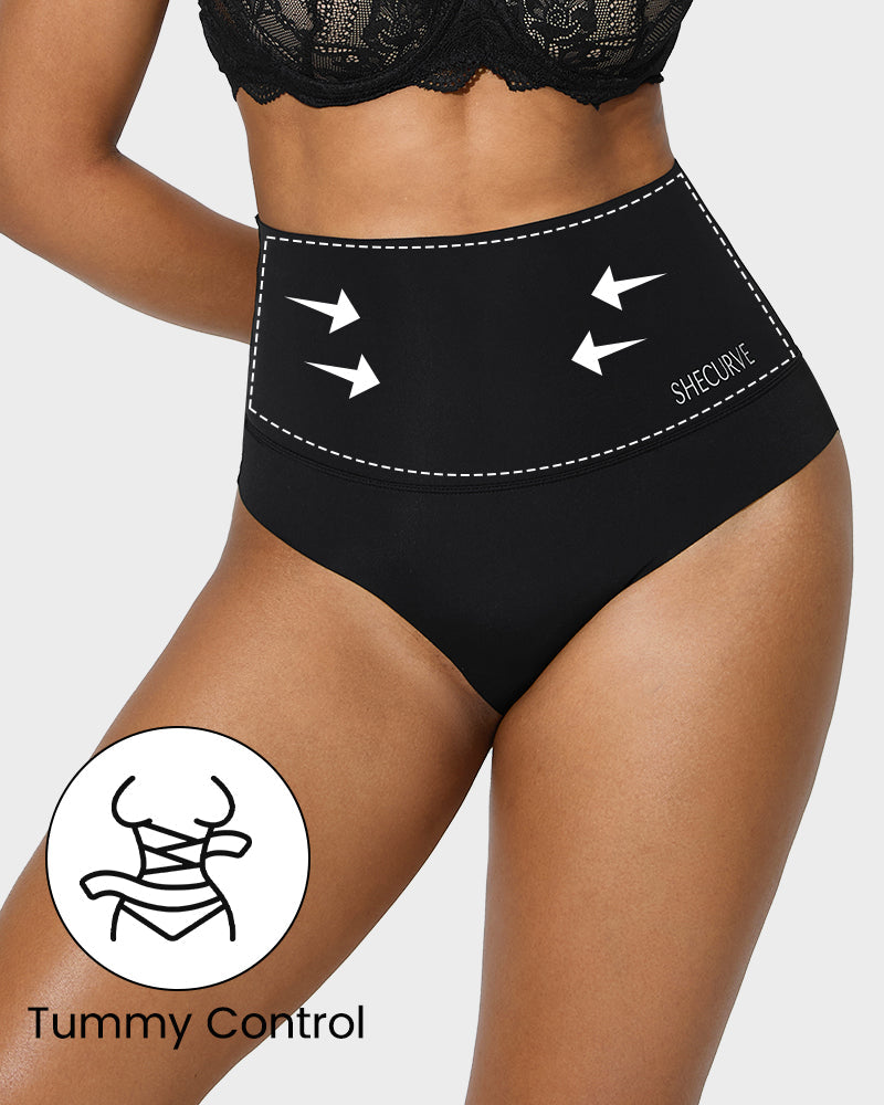 3-Pack High Waisted Tummy Control Briefs | Fioriscas