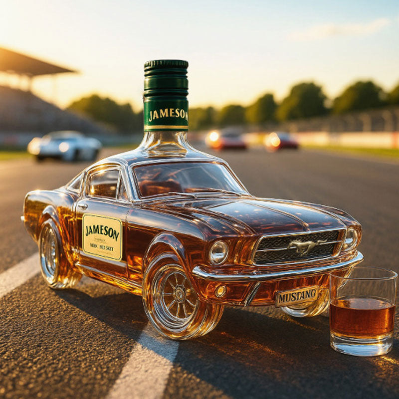 Mustang Car Shaped Whiskey Decanter