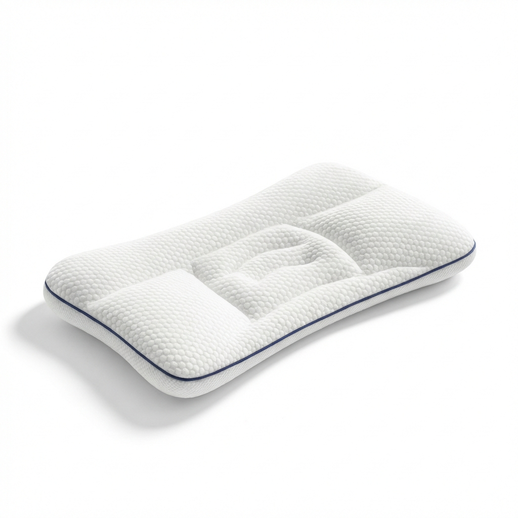 Kinder-Memory-Foam-Kissen, ergonomische Unterstützung für wachsende Schläfer