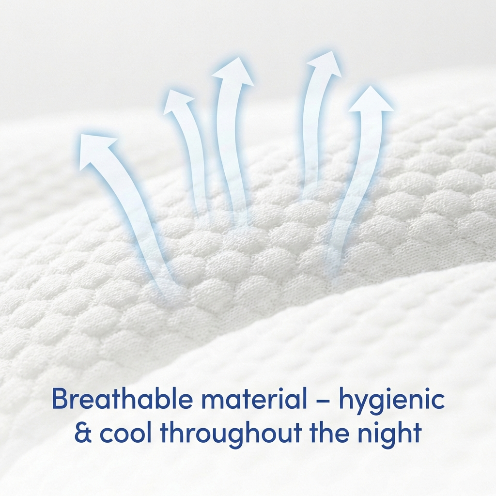 Kinder-Memory-Foam-Kissen, ergonomische Unterstützung für wachsende Schläfer