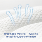 Kinder-Memory-Foam-Kissen, ergonomische Unterstützung für wachsende Schläfer