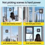 Effortless Double-Sided Long Handle Window Cleaner Brush
