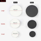 Applique murale LED minimaliste ronde ou carrée, IP65 - Fioriscas