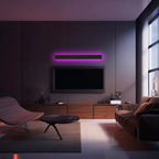 Applique murale noire élégante, luminaire LED Nyx pour murs extérieurs