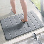 3-Piece Non-Slip Bath Set, Memory Foam Mats with Grip Backing