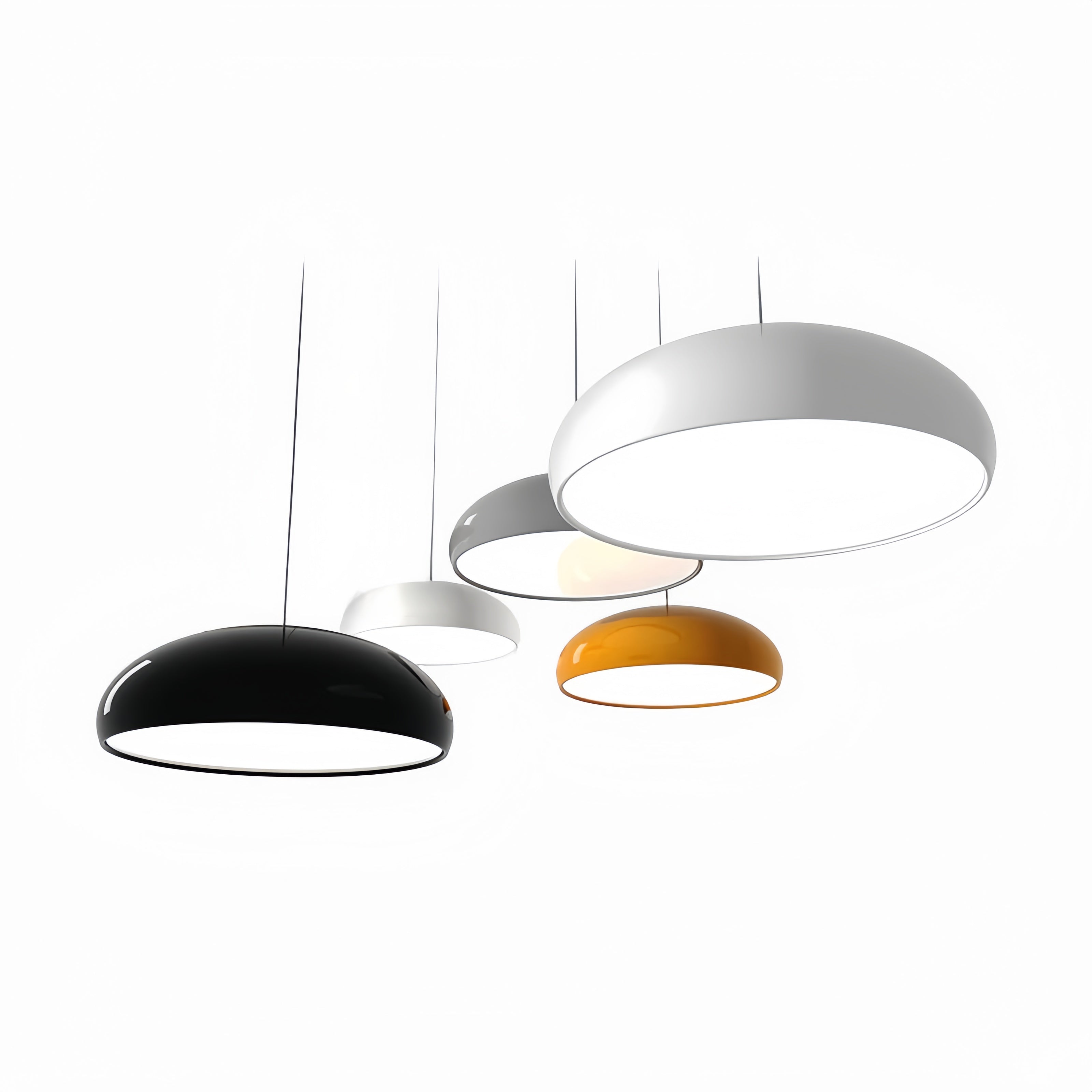 OrionLux ronde hanglamp met in hoogte verstelbare ophanging en ledverlichting van warm tot koel wit