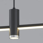 Pendelleuchte mit linearer Silhouette, Nexa LED-Esszimmerleuchte