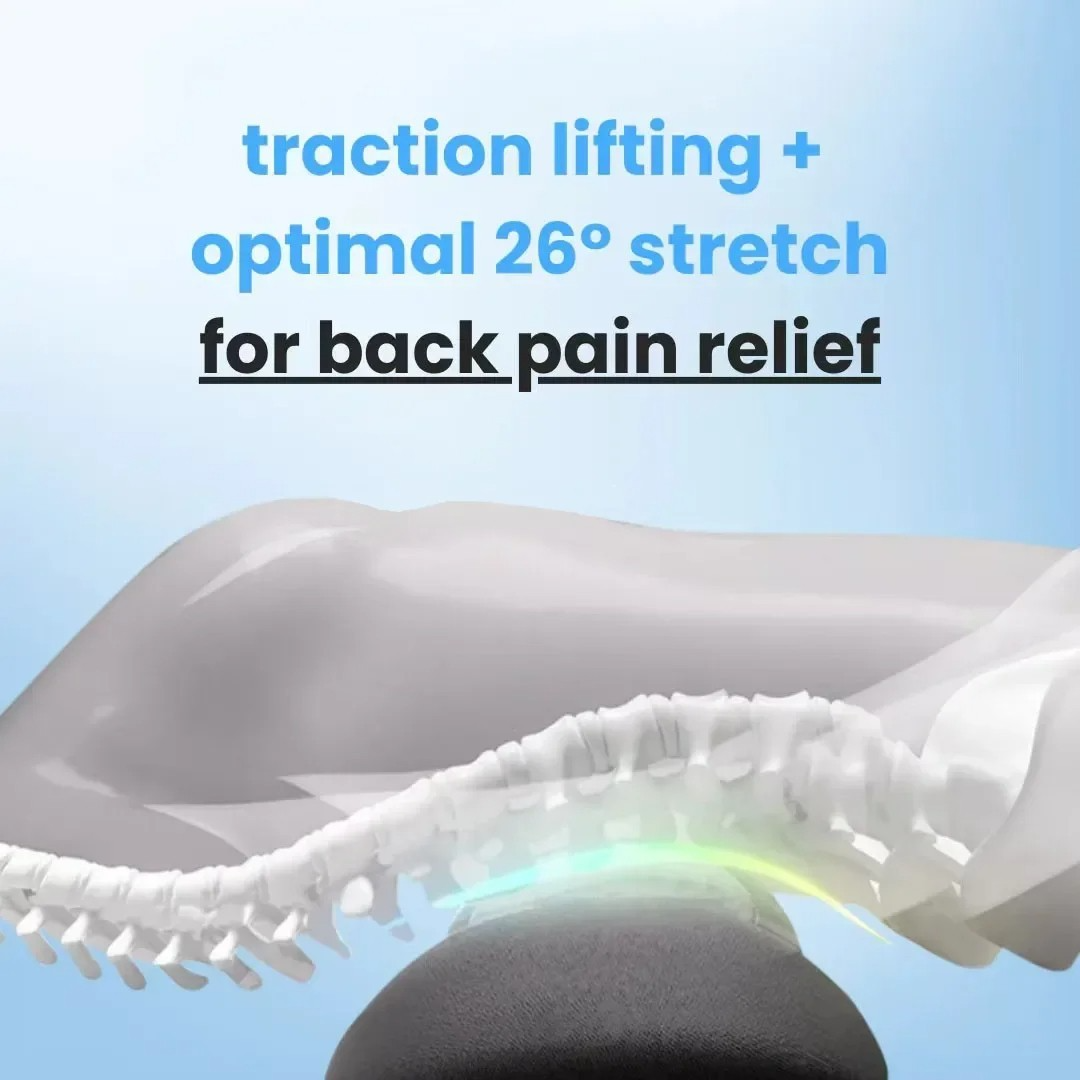 LuminaBack-massager til lindring af rygsmerter med varmefunktion