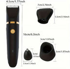 3-in-1 Waterproof Body & Intimate Razor for Men - Fioriscas