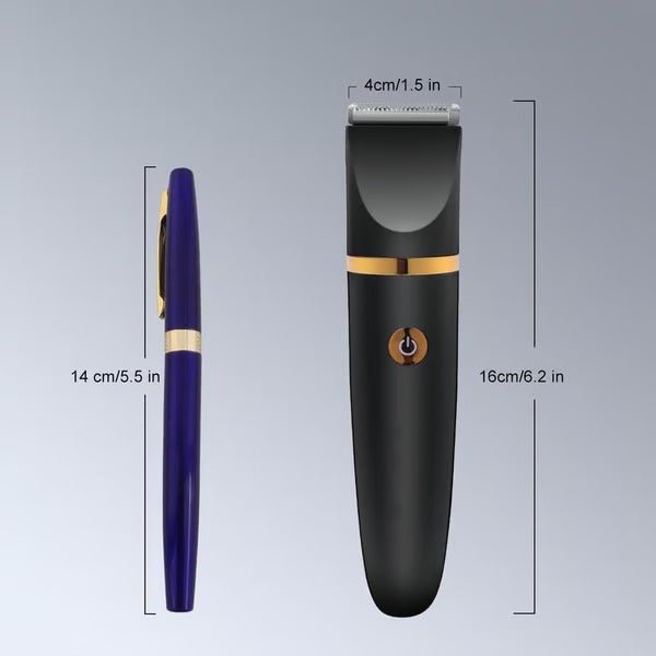 3-in-1 Waterproof Body & Intimate Razor for Men - Fioriscas