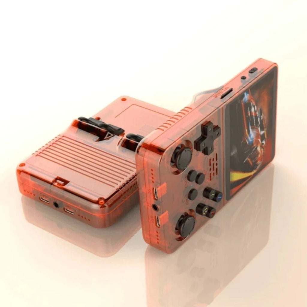 Kapesní herní konzole KairoPlay v retro stylu, vestavěná knihovna her, HDMI