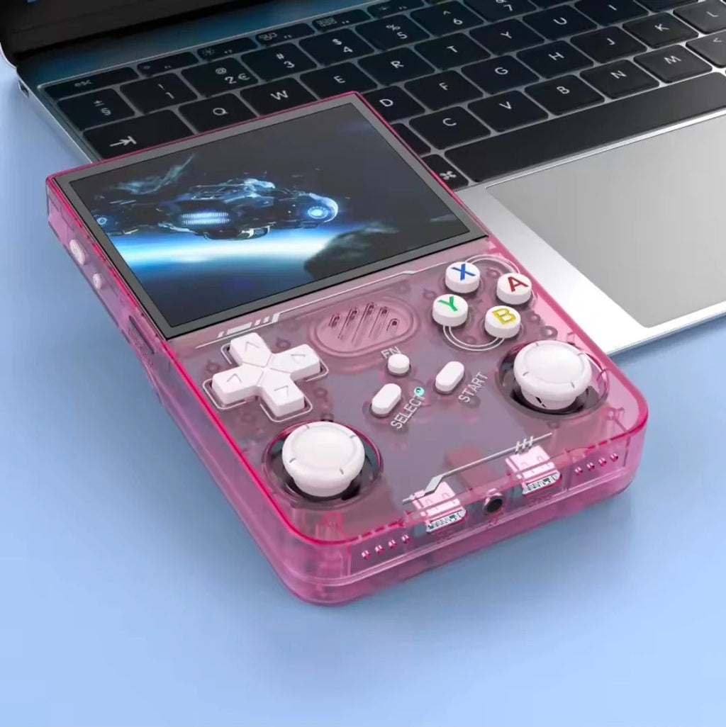 Kapesní herní konzole KairoPlay v retro stylu, vestavěná knihovna her, HDMI