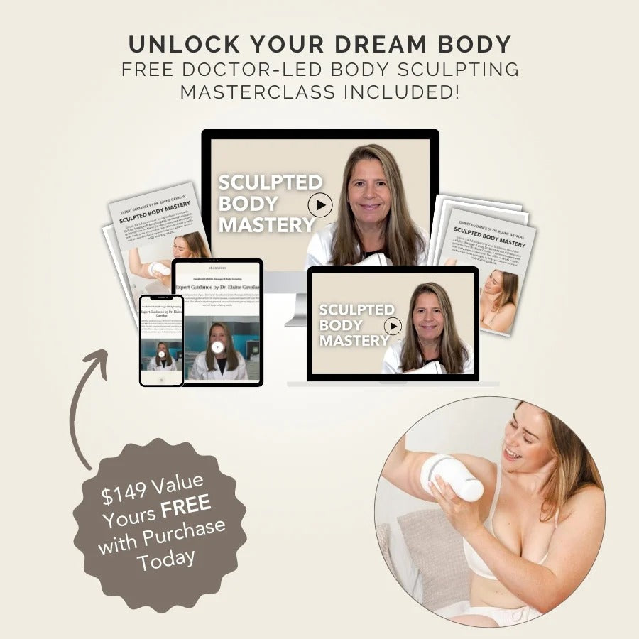 SculptWave Body Toning Device | 5-Minute At-Home Body Sculpting | Fioriscas