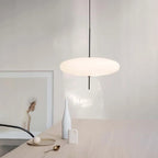 Lampada a sospensione singola ovale moderna nordica Quor | Fioriscas