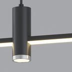Pendelleuchte mit linearer Silhouette, Nexa LED-Esszimmerleuchte
