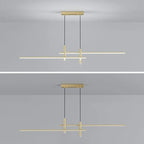 Pendelleuchte mit linearer Silhouette, Nexa LED-Esszimmerleuchte