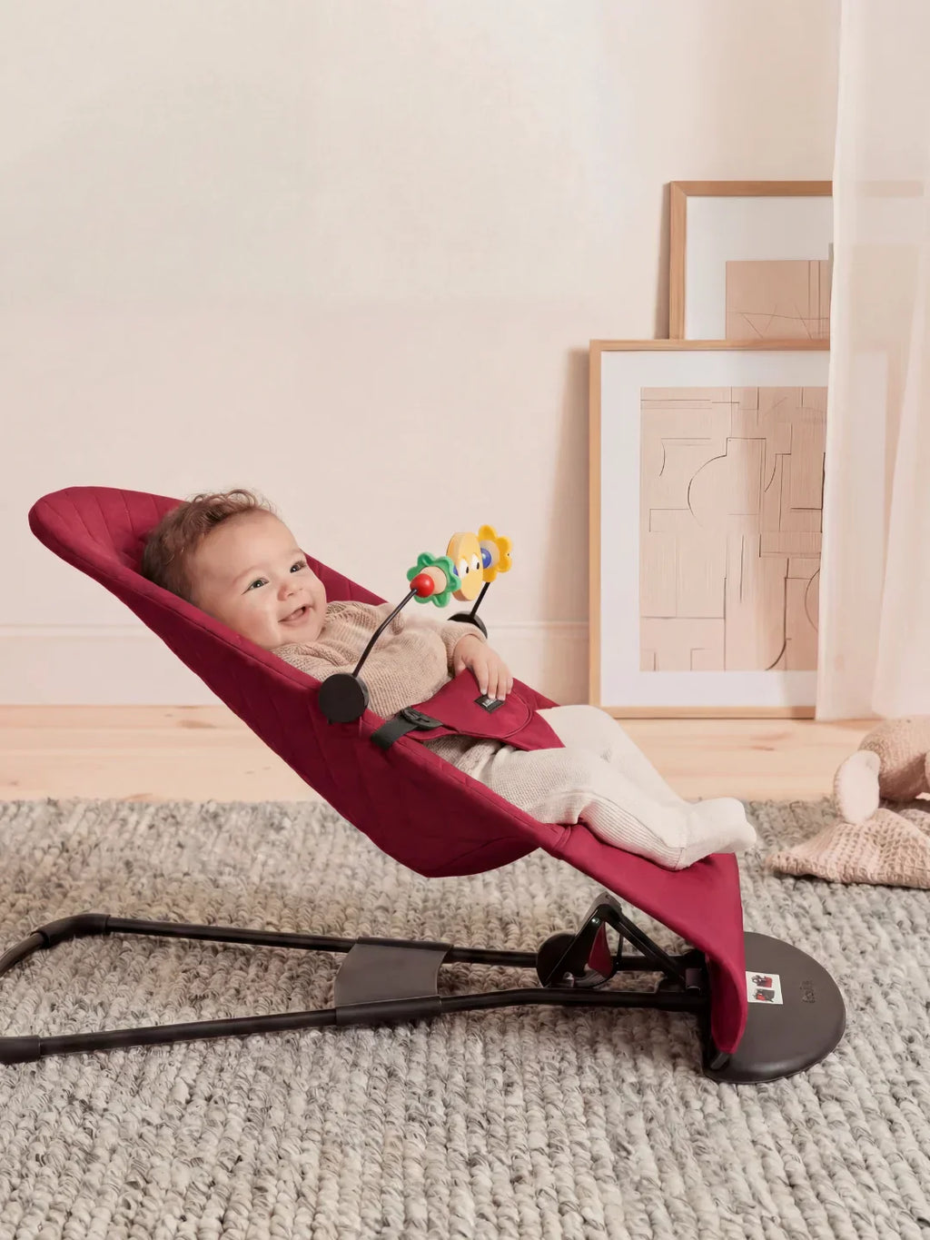 Transat pour bébé pliable avec arche d’activités, de 0 à 2 ans