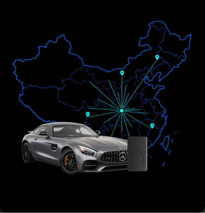 AeroTrace Mini Magnetic GPS Car Tracker With Real-Time Alerts