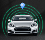 AeroTrace Mini Magnetic GPS Car Tracker With Real-Time Alerts