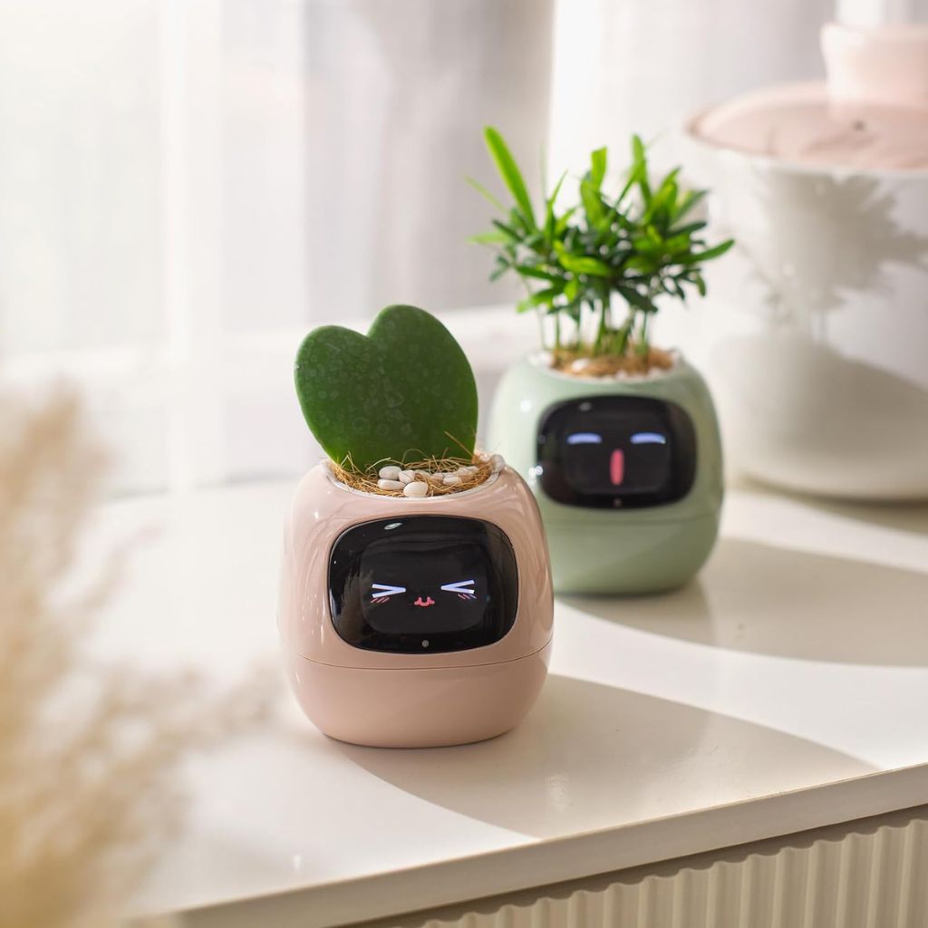 Alexa対応、ジェスチャーで作動するIvyスマート植木鉢コンパニオン | Fioriscas