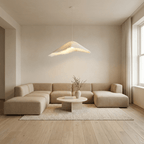 NovaWeave Fiberglass Pendant Light With Seamless Finish