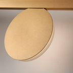 Lampada da parete Auric Onyx con accenti dorati di lusso e design moderno