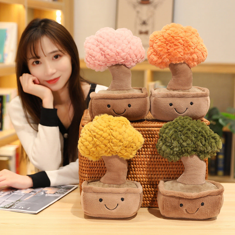 Cute Little Bonsai Tree Buddy Plushies