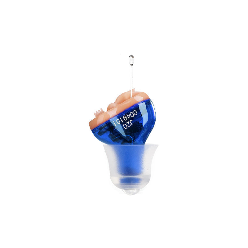 CIC Noise Cancellation Hearing Aid For Seniors With Discreet Design