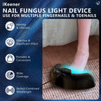 Lampe de bien-être bleue et infrarouge pour des ongles plus nets et plus sains