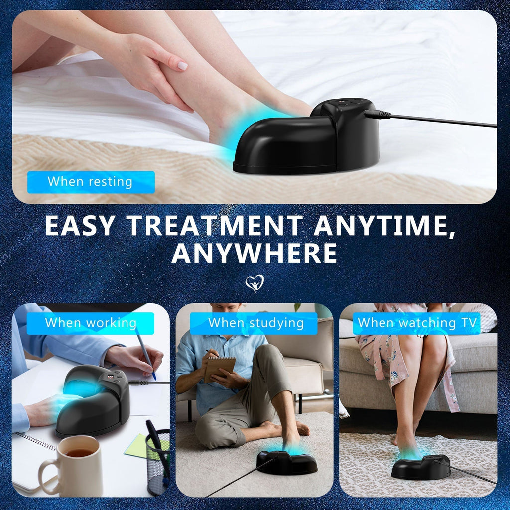 Lampe de bien-être bleue et infrarouge pour des ongles plus nets et plus sains