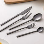 Flatware Set For Six, AstraLuxe 30-Piece Stainless Steel Cutlery