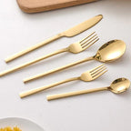 Flatware Set For Six, AstraLuxe 30-Piece Stainless Steel Cutlery
