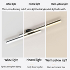 Ultra-Slim LED Semi-Flush Ceiling Light in Aluminum, LumenVale