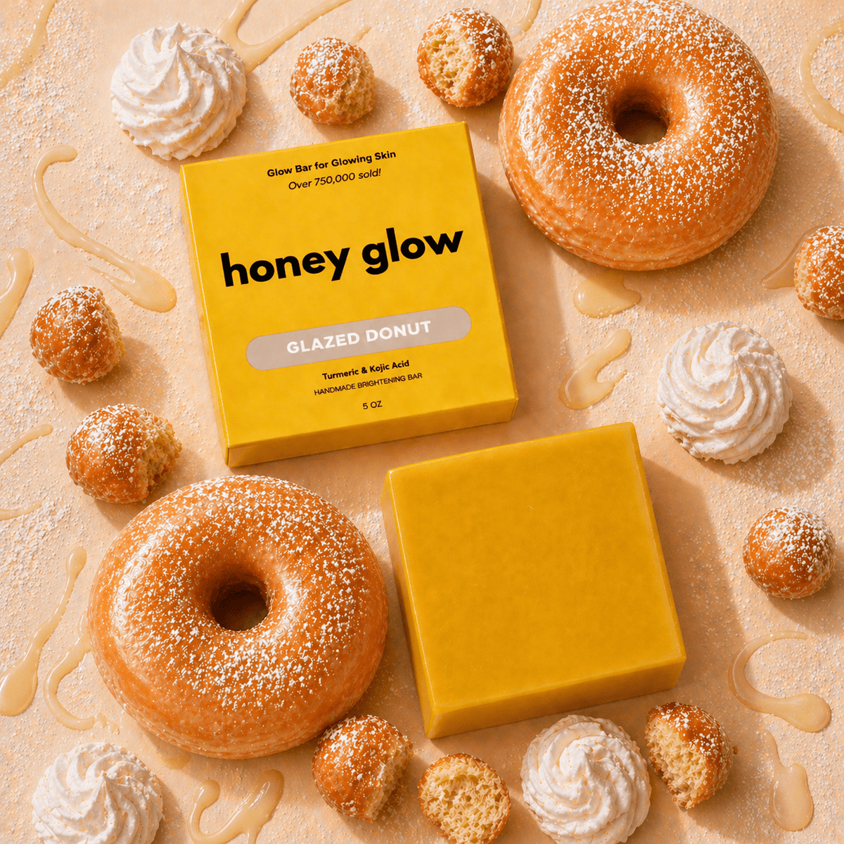 Turmeric & Kojic Acid Cleansing Bar for Face & Body | Fioriscas
