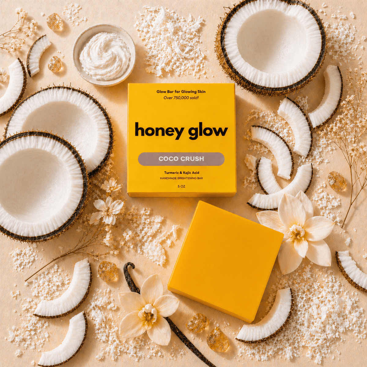 Turmeric & Kojic Acid Cleansing Bar for Face & Body | Fioriscas