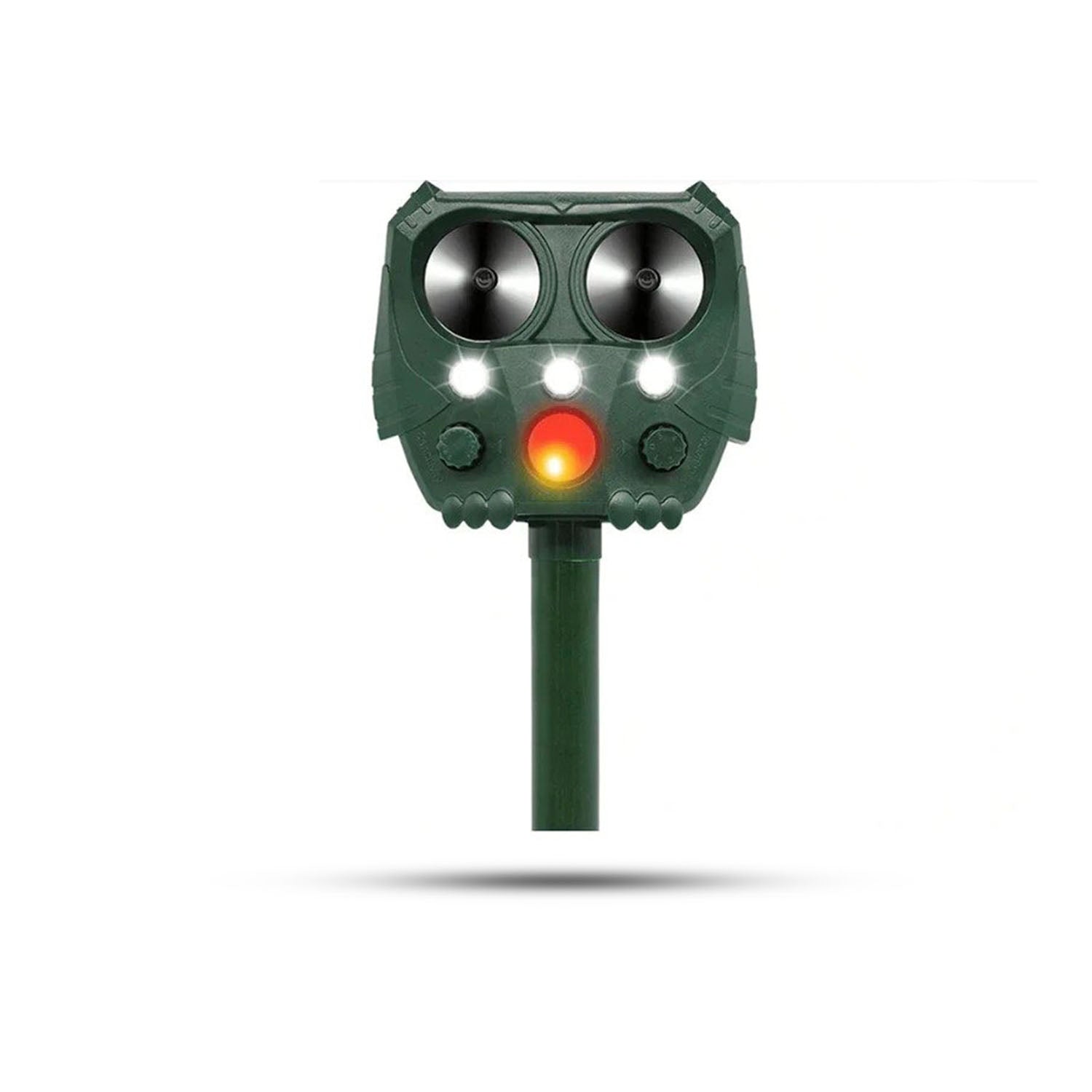Solar Powered Ultrasonic Animal Repeller For Yards And Gardens