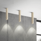 Aurora Travertine Cylinder Downlight With Soft Warm Glow