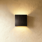 Lampada da parete quadrata in alluminio Verve per corridoi, illuminazione ambientale moderna