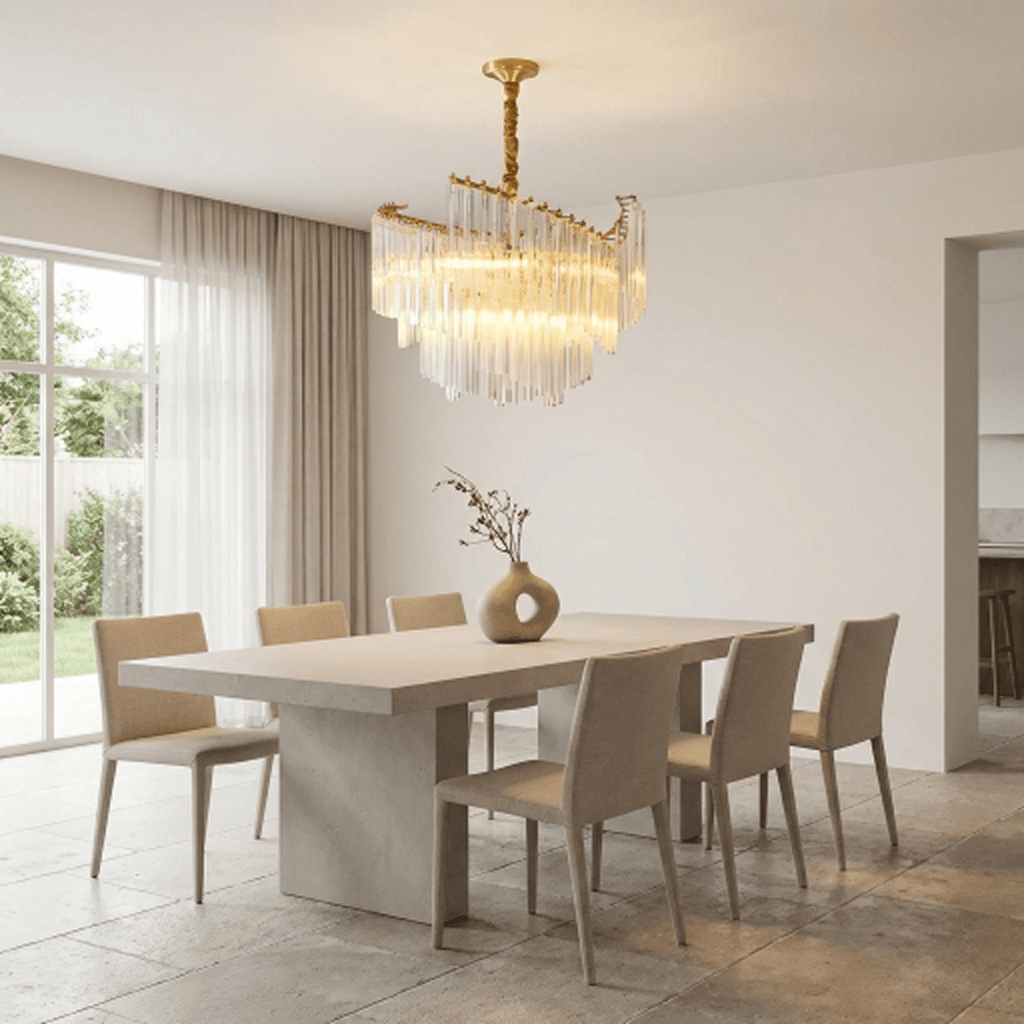 Nova Crystal Cascade lustr luxusní výrazné osvětlení pro interiéry