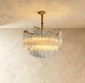 Nova Crystal Cascade lustr luxusní výrazné osvětlení pro interiéry