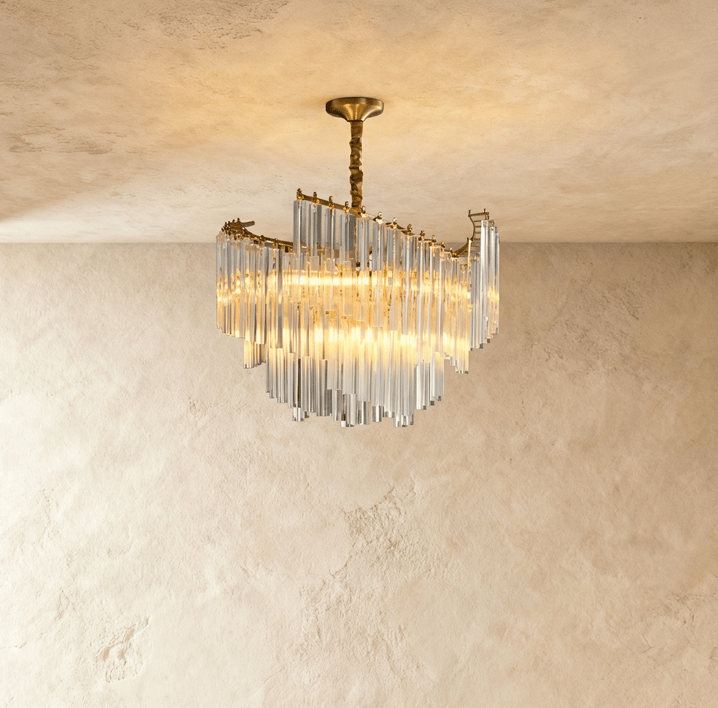 Nova Crystal Cascade lustr luxusní výrazné osvětlení pro interiéry