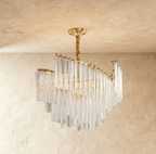 Nova Crystal Cascade lustr luxusní výrazné osvětlení pro interiéry