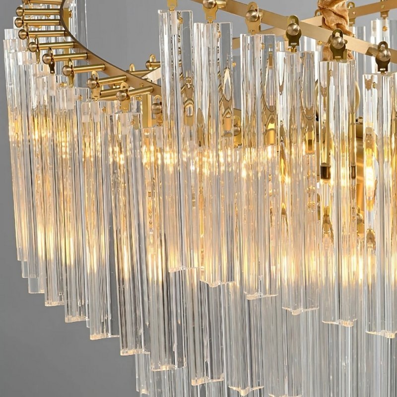 Nova Crystal Cascade lustr luxusní výrazné osvětlení pro interiéry