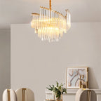 Nova Crystal Cascade lustr luxusní výrazné osvětlení pro interiéry