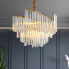 Nova Crystal Cascade lustr luxusní výrazné osvětlení pro interiéry