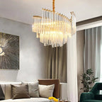 Nova Crystal Cascade lustr luxusní výrazné osvětlení pro interiéry