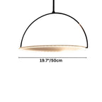 Nebula Portals LED Chandelier With Fabric Diffuser And Steel Frame