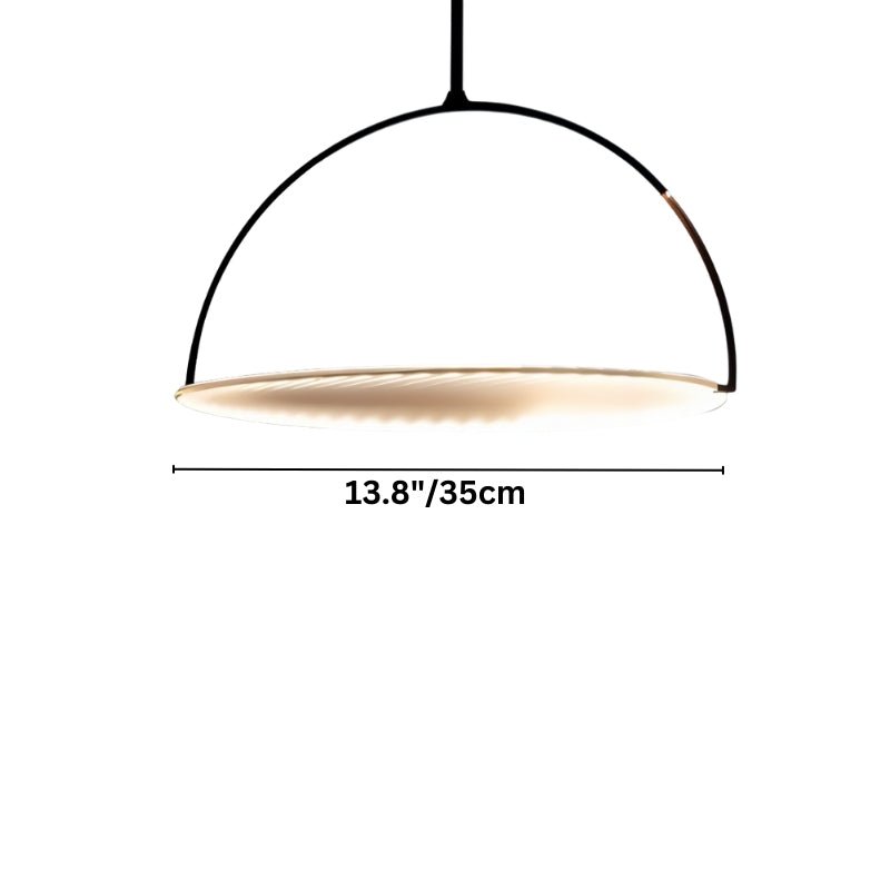 Nebula Portals LED Chandelier With Fabric Diffuser And Steel Frame